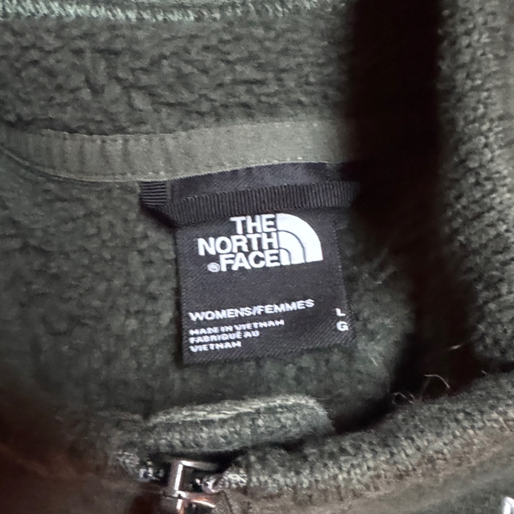 The North Face Green Fleece Jacket - Picture 6 of 6